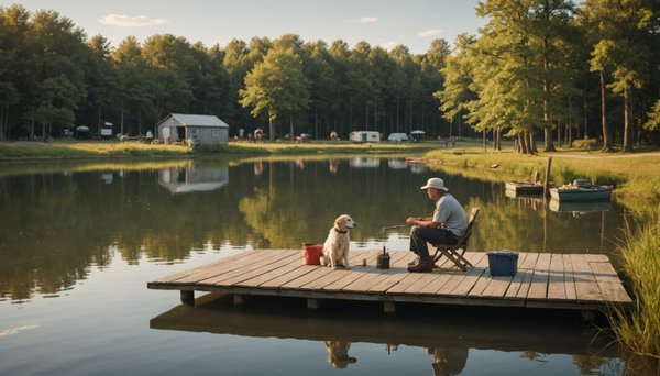 Guide pour profiter de la peche en etang au camping en vendée